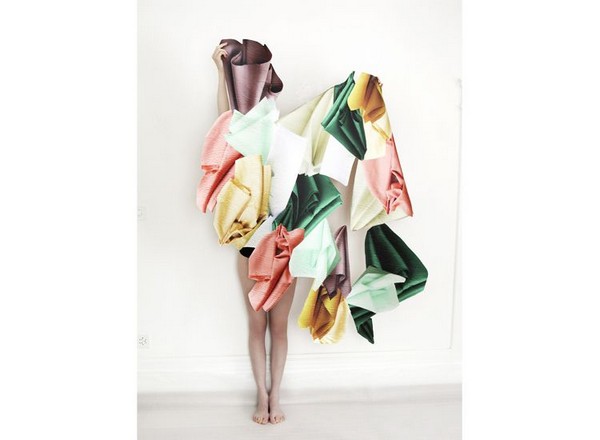 Гибридные ткани для одежды FABRIC авторства Стефани Беклер (Stephanie Baechler)