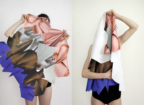 Гибридные ткани для одежды FABRIC авторства Стефани Беклер (Stephanie Baechler)