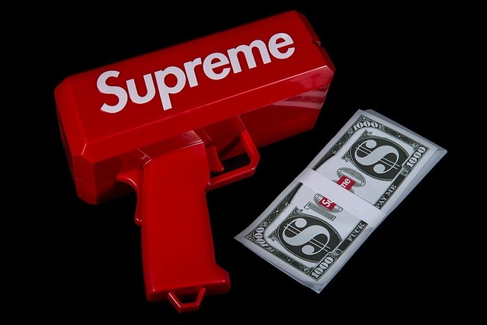 Cash Cannon от Supreme – «пушка», которая стреляет деньгами 