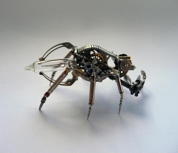 Механические насекомые и украшения в стиле  стимпанк от Джейсона Гершенсона-Гейтса (Jason Gershenson-Gates)