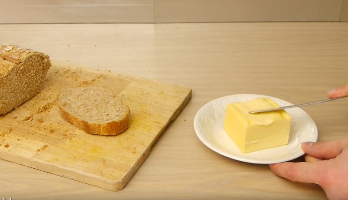 Как быстро сделать холодное масло идеально мягким для бутерброда