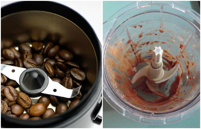 Как быстро и просто почистить кофемолку или кухонный комбайн