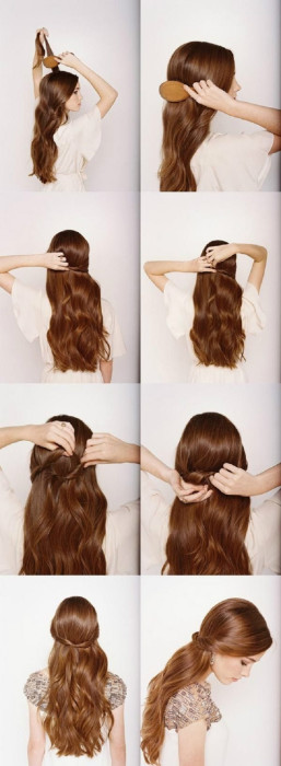 10 простых, но эффектных причёсок для длинных волос 