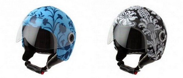 Защитные шлемы для прекрасных гонщиц HelmetDress