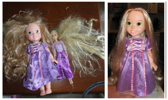 Как распутать кукольные волосы и вернуть любимым игрушкам прежний вид