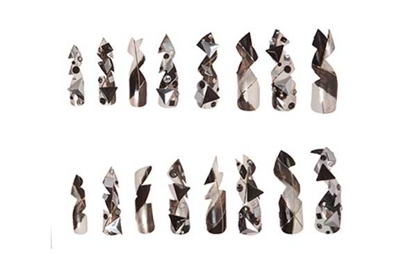 Дизайнерские  типсы для ногтей от Gaga's Workshop