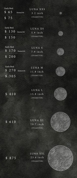 Мистически-романтичные светильники Luna