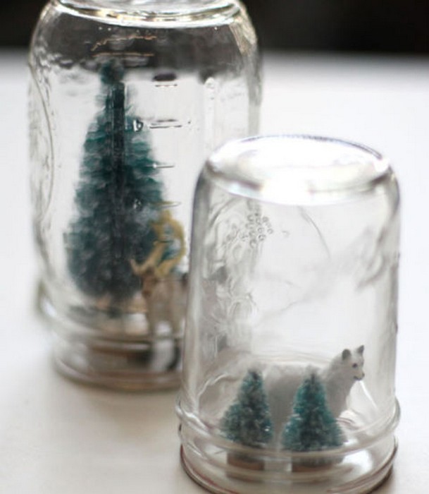 Как использовать стеклянные бутылки: 20 крутых идей
