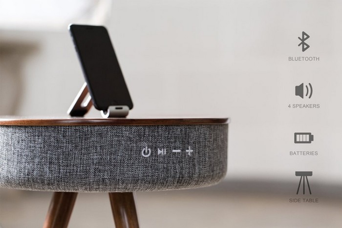 The Mellow – кофейный стол и динамики со звучанием на 360 градусов по совместительству 