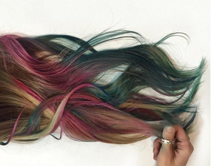 Новый тренд в окрашивании волос – mermaid hair, он же «волосы русалки»