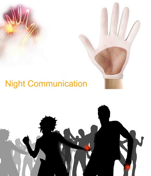 Перчатки для ночного общения Night Communication  