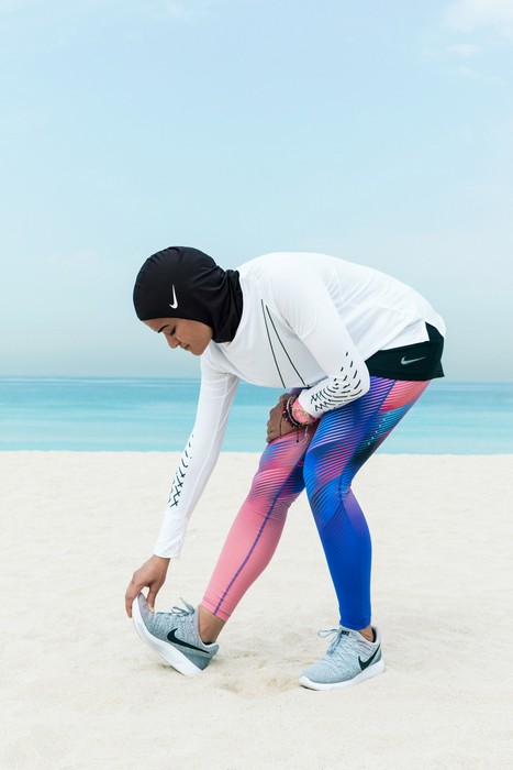 Хиджаб для занятий спортом от Nike