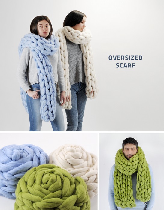 Ohhio – уютная одежда и аксессуары гигантской вязки от киевского дизайнера