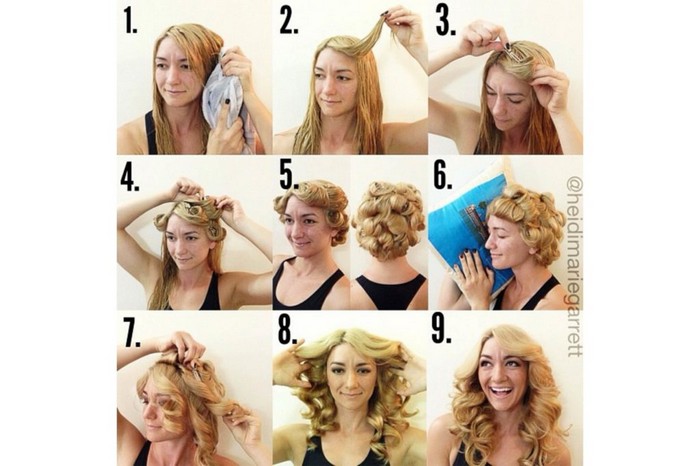 10 проверенных способов завить волосы без плойки и бигуди