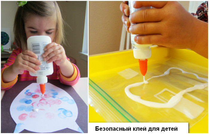Как сделать полностью безопасный клей для детского творчества из всего 4 ингредиентов 