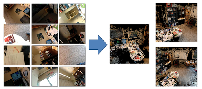 Программа PlaceRaider может собирать фрагменты случайных фото в цельные подробные панорамы. 