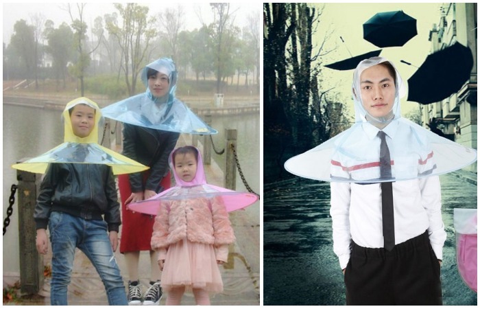 Umbrella raincoat, он же зонтодождевик, он же скафандр – хит продаж с aliexpress