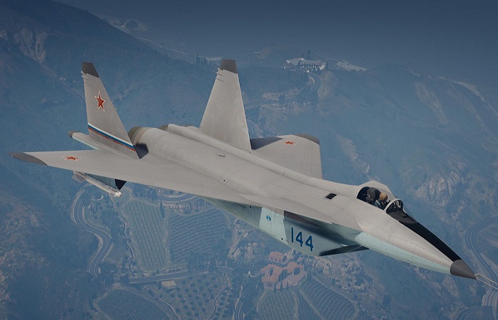 Производство МиГ-1.44 планировали начать с 1991 года. Фото: ru.gta5-mods.com