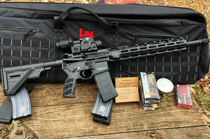 Ствол винтовки H&K MR A4 сделан из пушечной стали