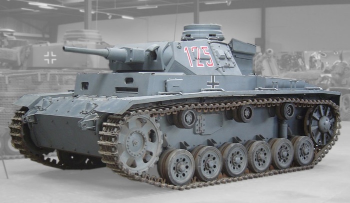 Немецкий средний танк Т-3/ Фото: wikimedia.org