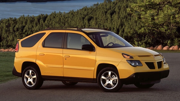 Pontiac Aztek был снабжен автоматической системой полного привода/ Фото: quto.ru