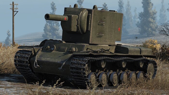 КВ-2 был принят на вооружение Красной армии в 1940 году/ Фото: cybersport.metaratings.ru