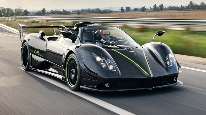 Шасси Pagani Zonda LM Roadster был выполнен из карботитана/ Фото: auto-bild.de