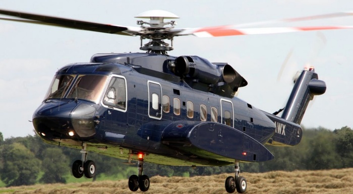 Общая высота Sikorsky S92 G-LAWX составляет 5,5 метра/ Фото: aviapages.com