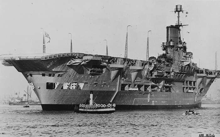 Авианосец Ark Royal, 1937 год/ Фото: wikipedia.org