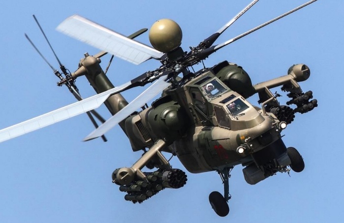 Вертолет Ми-28НМ снабжен радаром с круговым обзором/ Фото: novochvedomosti.ru