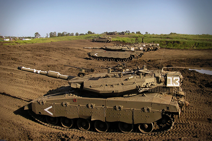 Танк «Меркава» израильской разработки/ Фото: warspot.ru