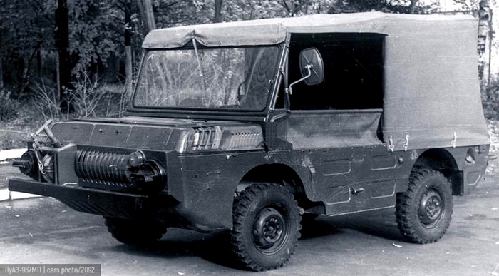 ЛуАЗ-967МП могла комлектоваться боекомплектом и радиостанцией/ Фото: ru.cars.photo