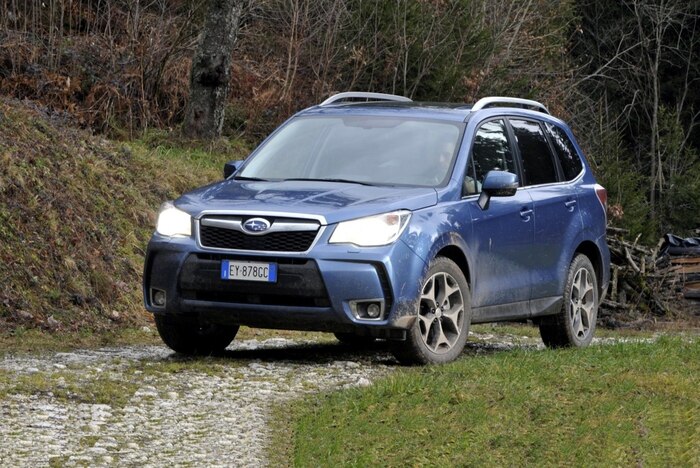 Subaru Forester не боится ни грязи, ни снега