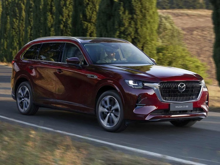 Mazda CX-80, классический стиль/ Фото: allcarz.ru