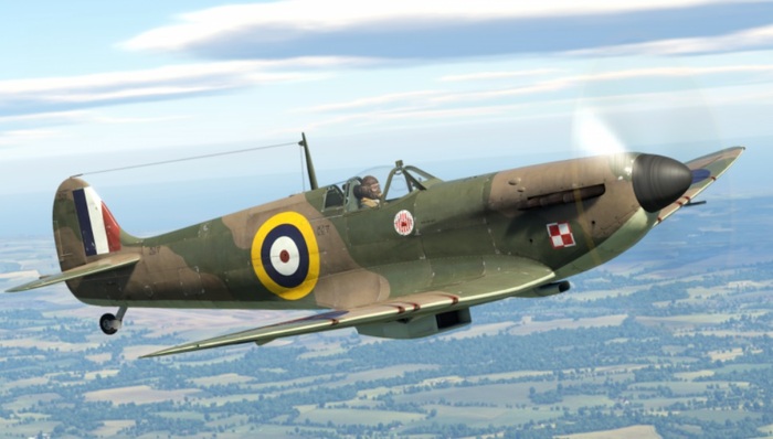 Крылья Supermarine Spitfire MkI имели эллиптическую форму/ Фото: wiki.warthunder.com