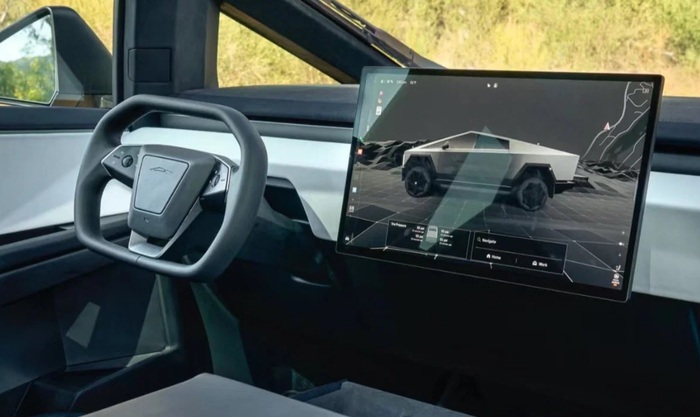 Салон Теслы в стиле киберпанк/ Фото: auto.onliner.by