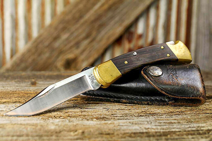 Клинок Buck Knives 110 Folding Hunter сделан из стали 420 HC/ Фото: knivesillustrated.com