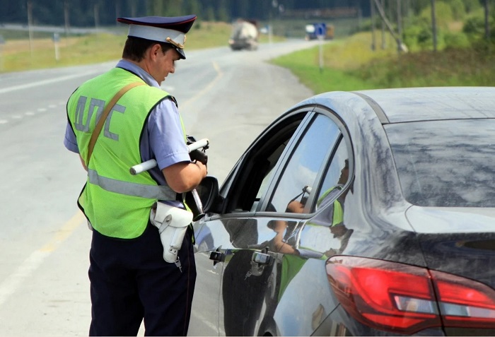 Остановка автомобиля дорожными полицейскими/ Фото: mag.auto.ru