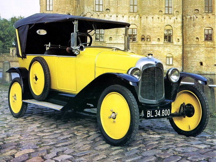 Citroen Type A 1919 производили до 1921 года/ Фото: automotive-heritage.com