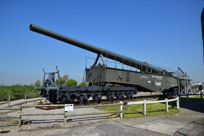 Длина ствола пушки Krupp K5 достигала 25 метров/ Фото: flickr.com