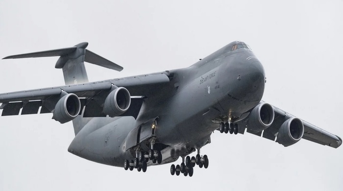 Размах крыла Lockheed C-5 Galaxy достигает 68 метров/ Фото: airforce-technology.com