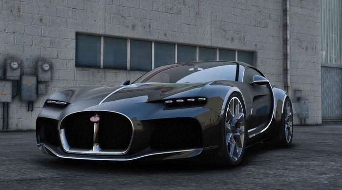 Bugatti Atlantic стоит около 40 млн долларов/ Фото: gta5-mods.com