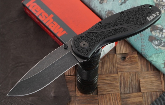 Kershaw Black Blur Knife, небольшой, но очень прочный/ Фото: bestblades.ru