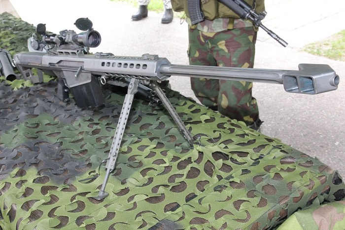 Винтовка Barrett M82 рассчитана под натовский калибр 12,7 мм/ Фото: rg.ru
