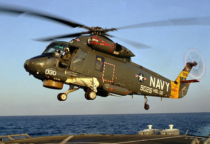 Kaman SH-2G Super Seasprite взлетает на высоту порядка 4 тыс. метров/ Фото: wikipedia.org