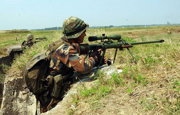 Солдат, стреляющий из винтовки Gepard M1/ Фото: topwar.ru