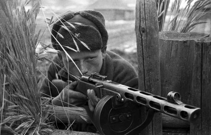 Стрельба из ППШ была слышна за несколько километров