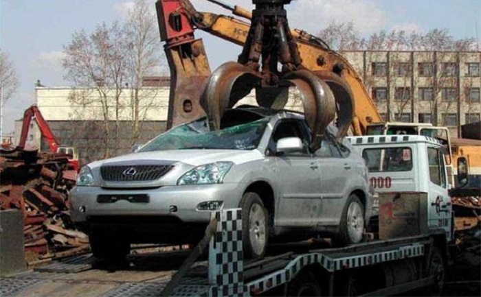 Автомобиль, подлежащий утилизации/ Фото: avtozakony.ru