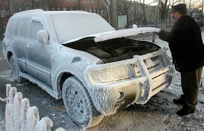 Запуск дизельного двигателя зимой/ Фото: autovogdenie.ru