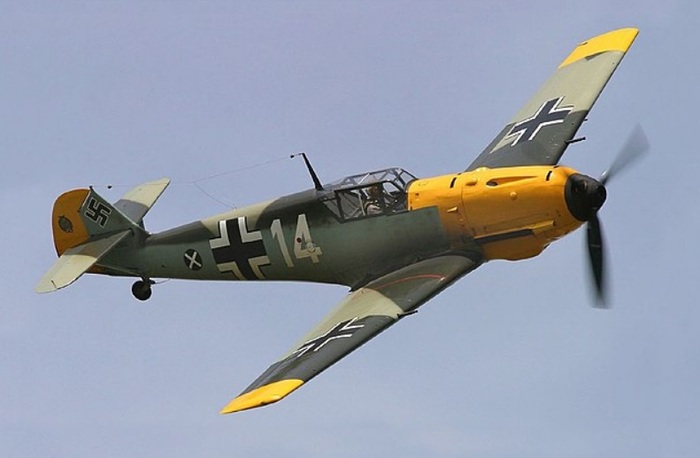 Messerschmitt Bf.109 был одним из самых массовых истребителей Третьего рейха/ Фото: wikimedia.org